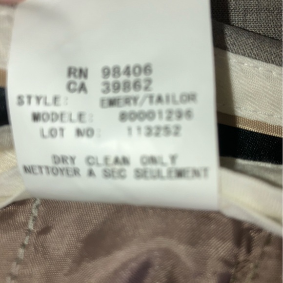 Theory Emery Tailor wool Lycra pants slacks trousers sz 2 professional career - Picture 6 of 9